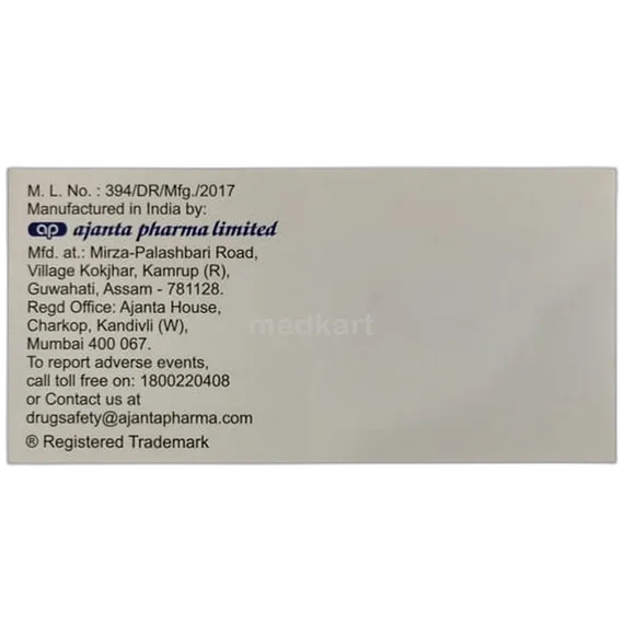 azusa 8mg tablet 15's